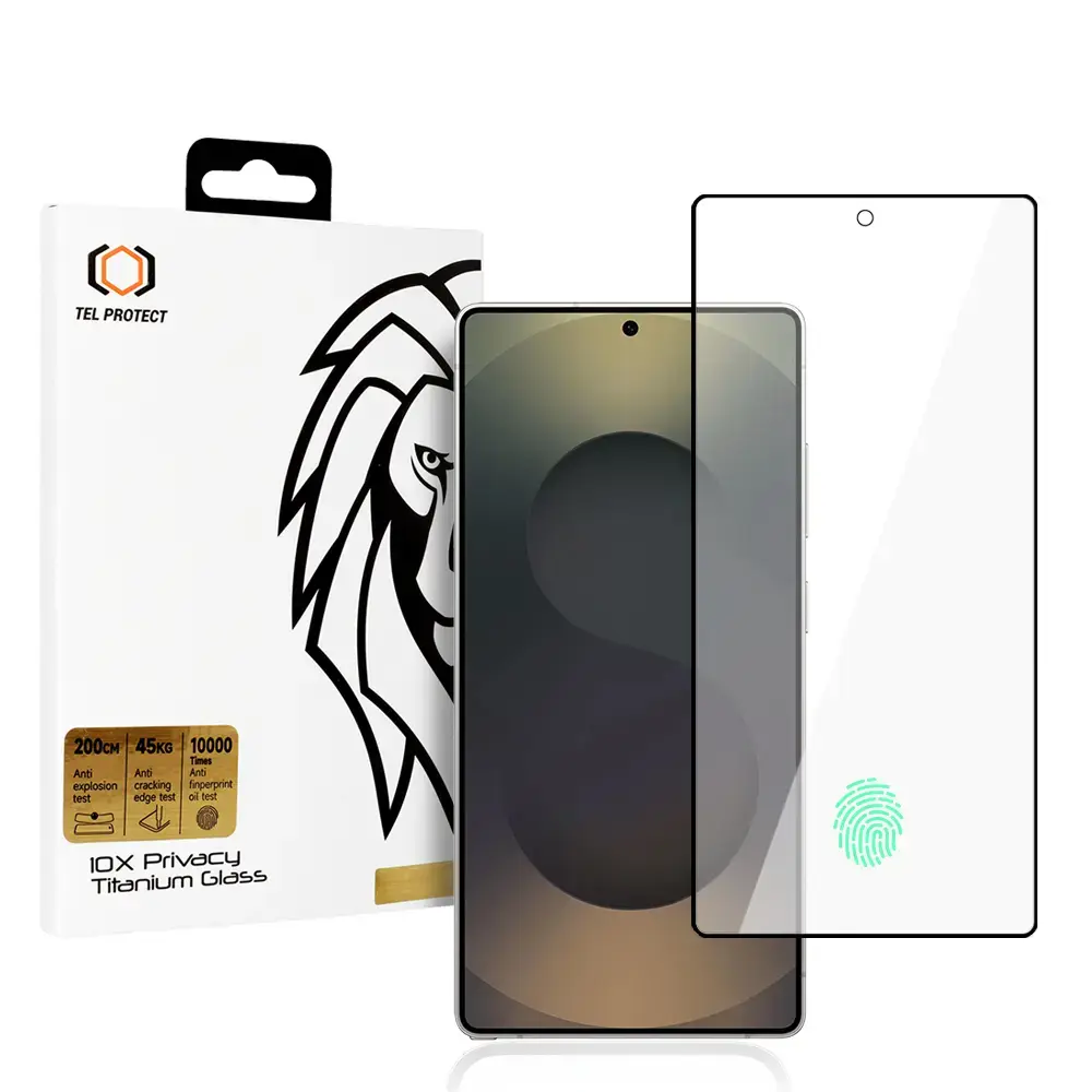 Tempered glass Tel Protect 10X Privacy