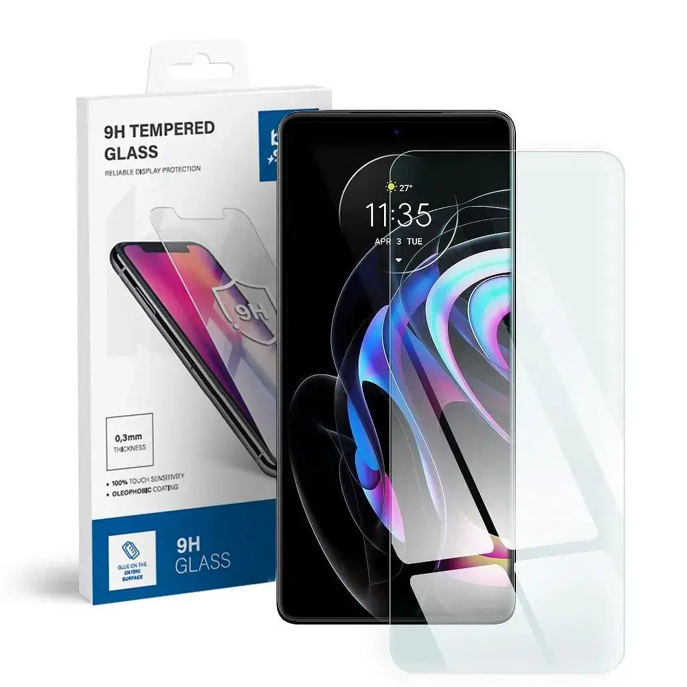 BLUESTAR Tempered glass to Motorola Edge