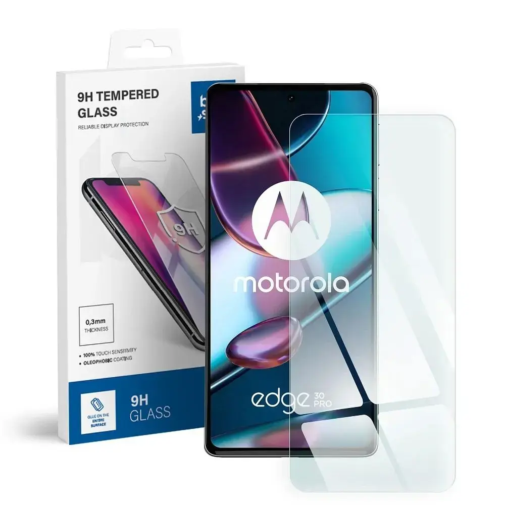 BLUESTAR Tempered glass to Motorola Edge