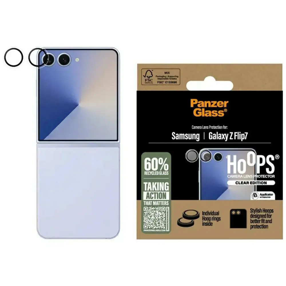 Tempered lens glass PanzerGlass Hoops for