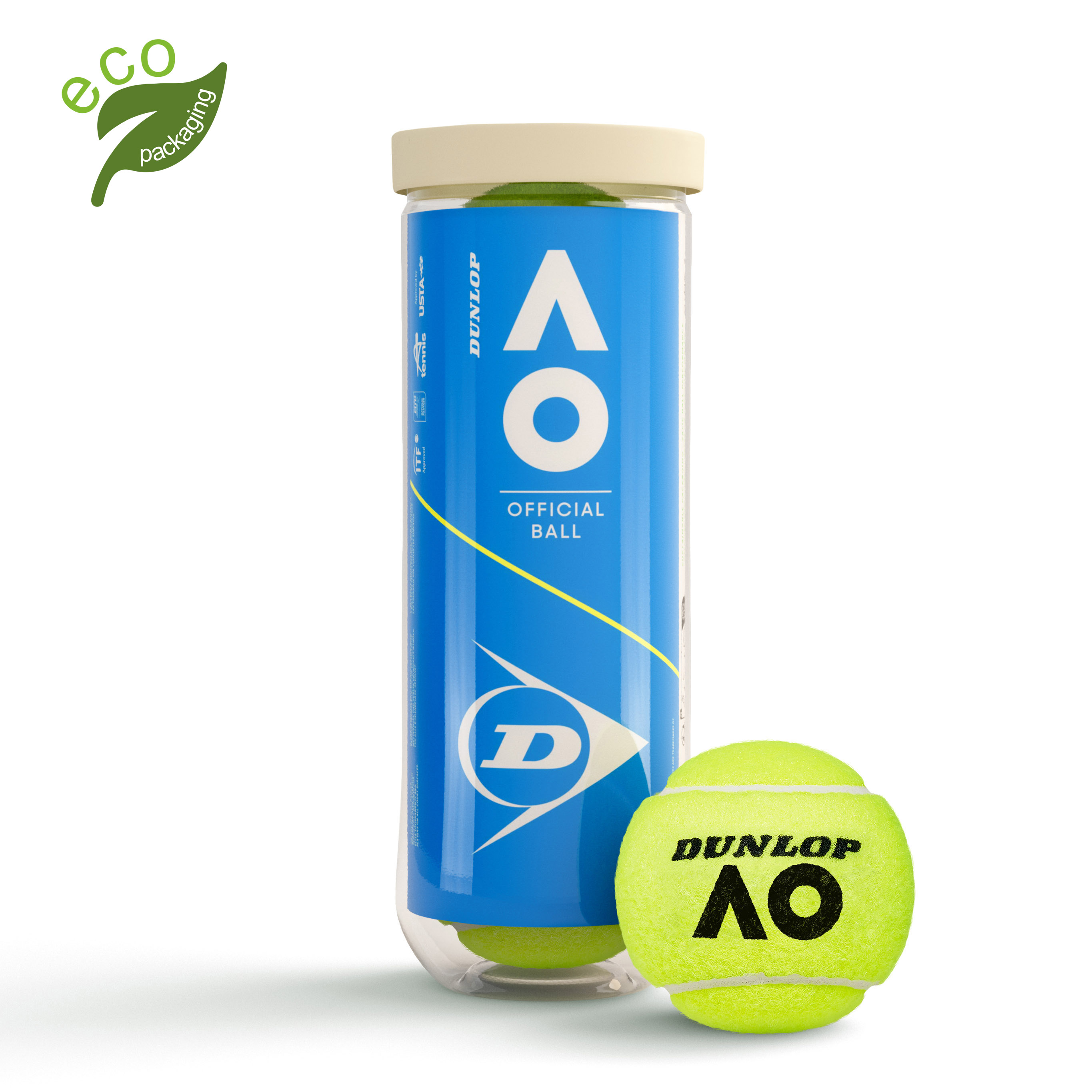 Tennis balls DUNLOP AUSTRALIAN OPEN GrandSlam
