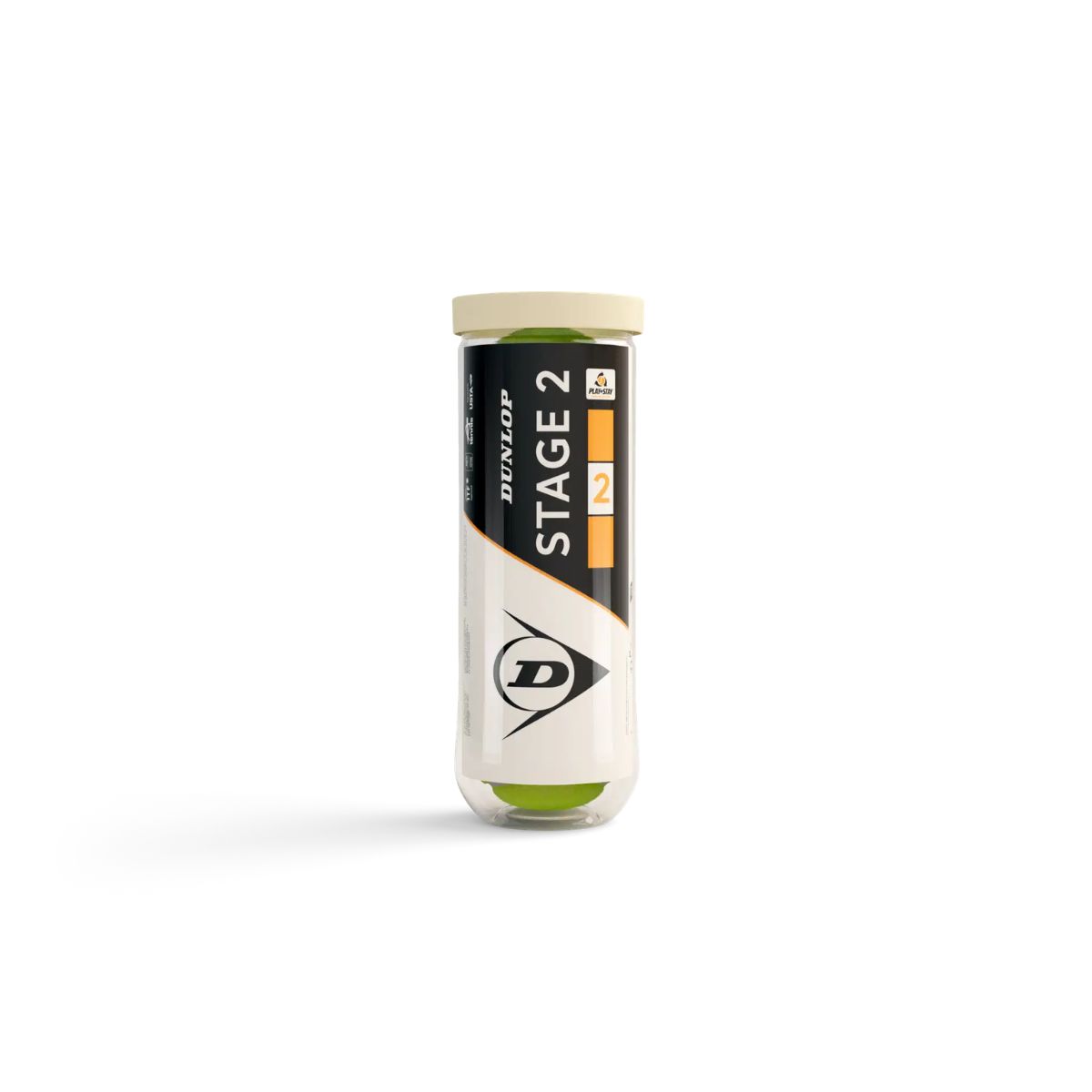 Tennis balls DUNLOP STAGE 2 ORANGE