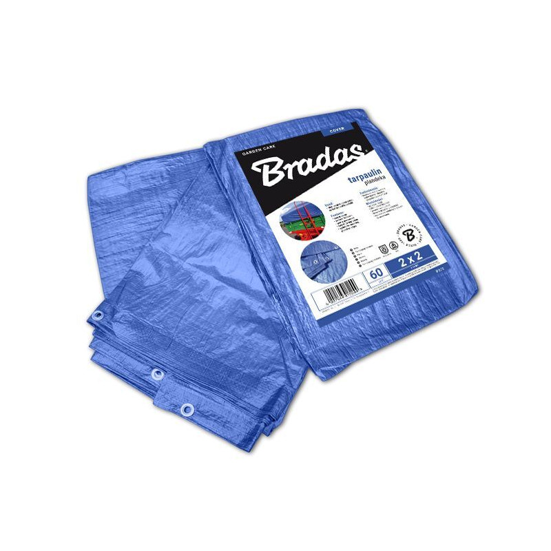 PRC Tents, pārklājs stiklašķiedras BLUE  4x5m