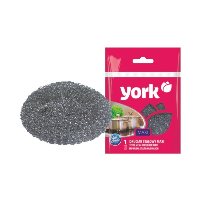 YORK Tērauda sieta skrubis MAKS |
