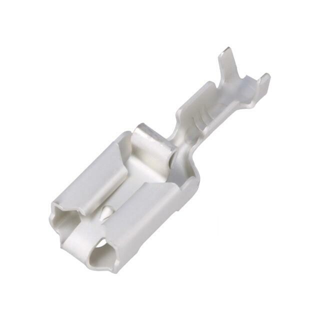 TE CONNECTIVITY Terminal: flat; 6.3mm