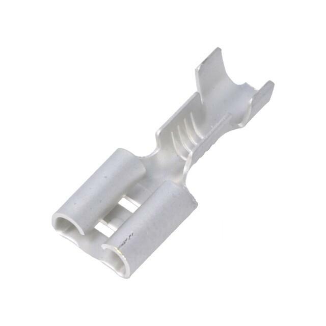 TE CONNECTIVITY Terminal: flat; 6.3mm