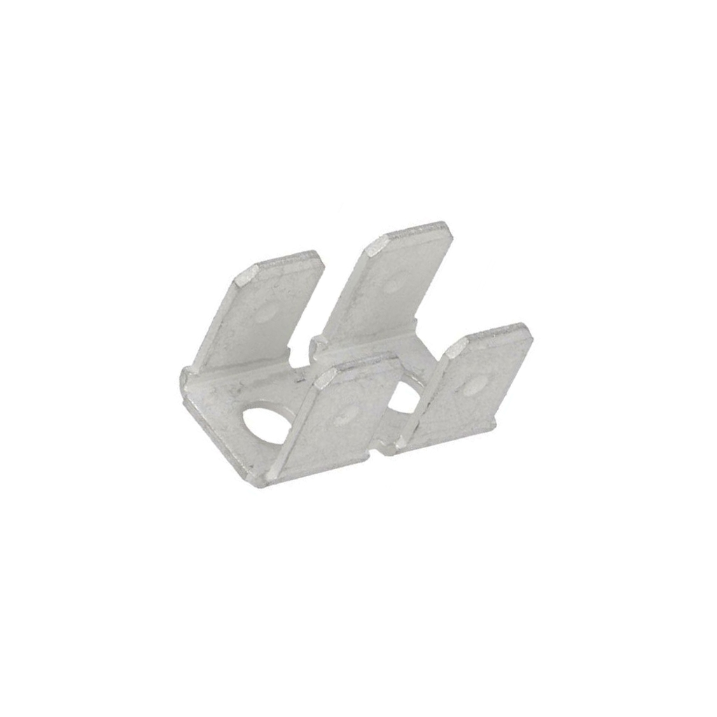 TE CONNECTIVITY Terminal: flat; 6.3mm