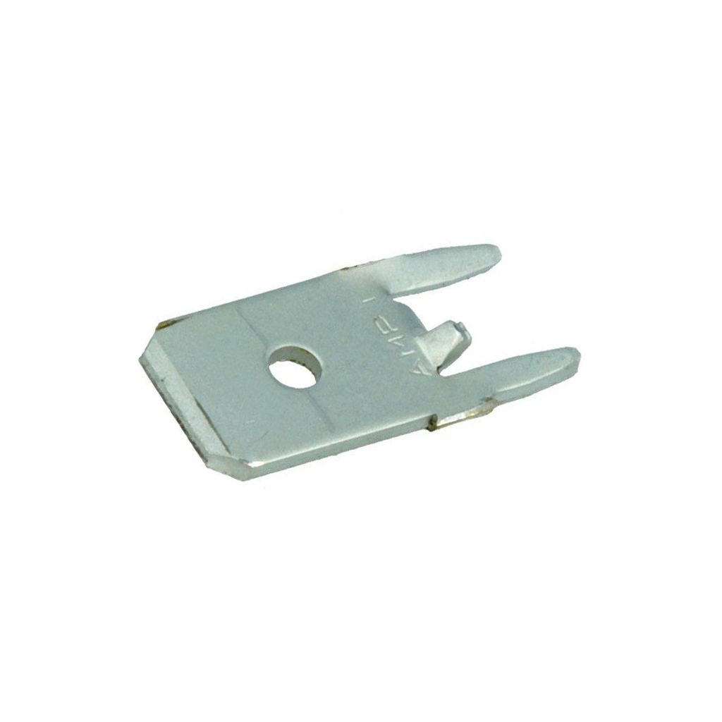 TE CONNECTIVITY Terminal: flat; 6.3mm