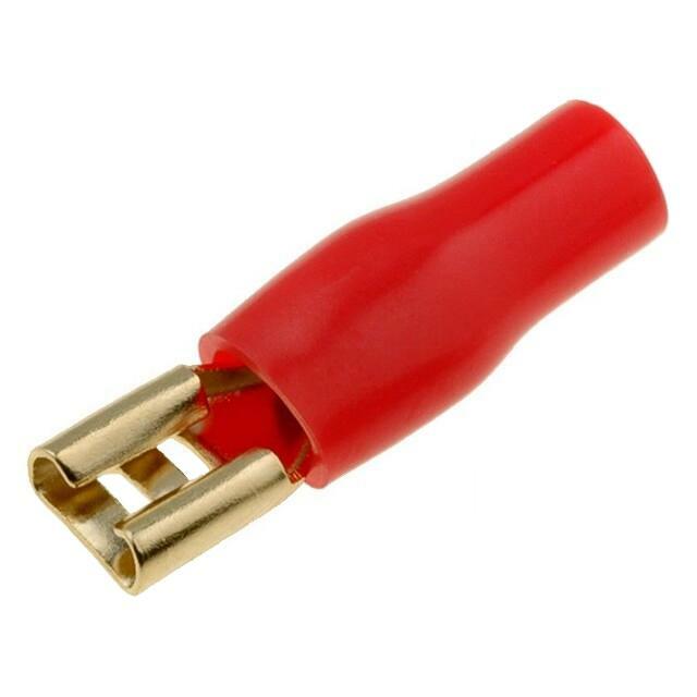 ACV Terminal: flat; female; insulated; W: