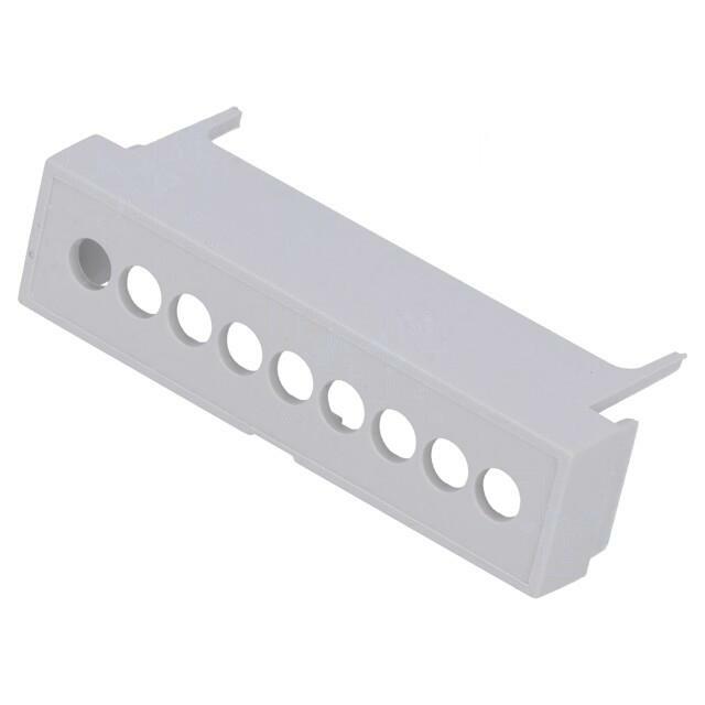 ITALTRONIC Terminals cover; grey; Holes no: