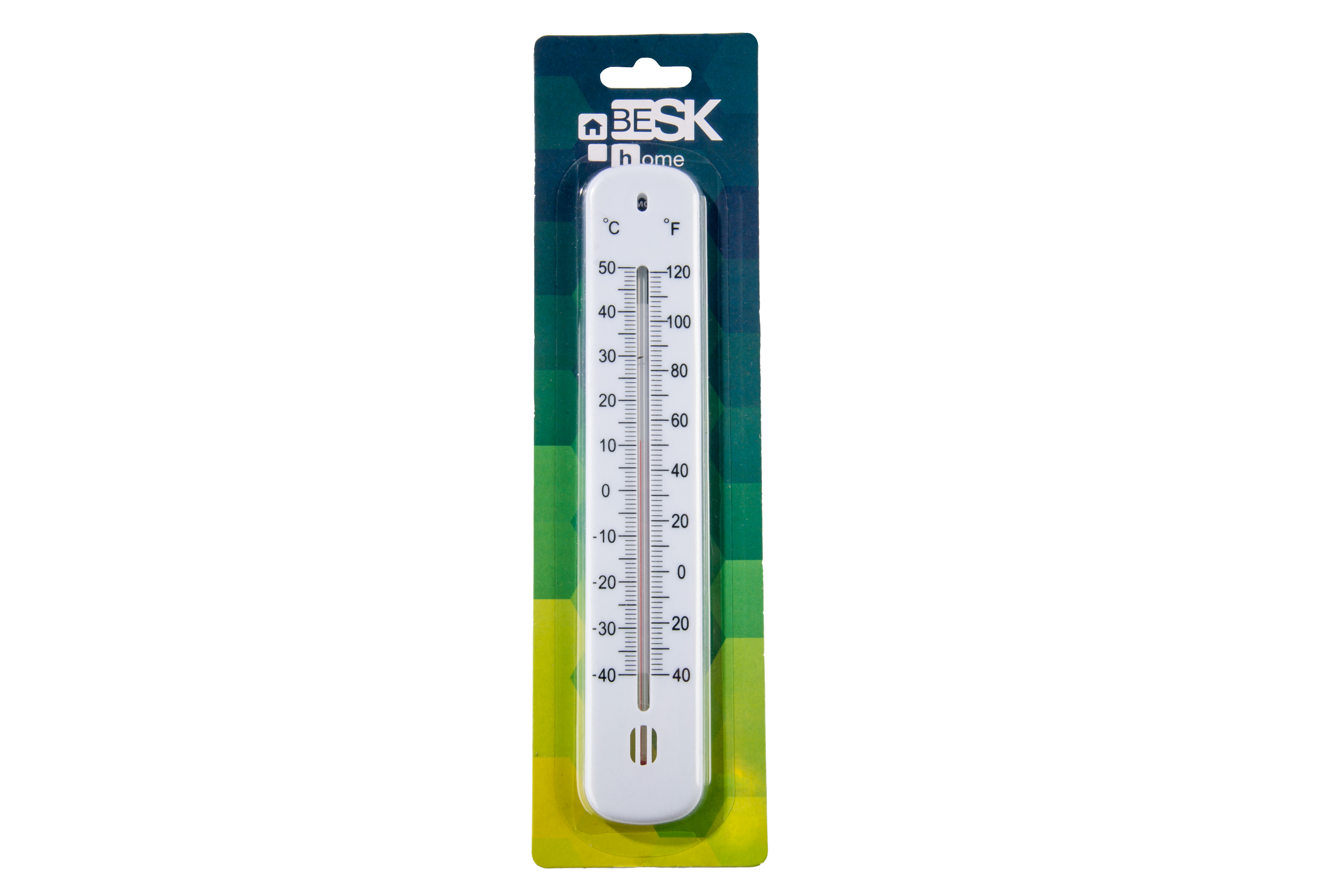 Besk Termometrs fasādei, plastmasas 21cm |