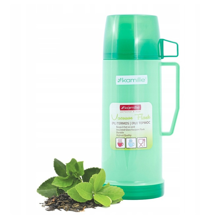 Termoss ar stikla ieliktni 0.6L