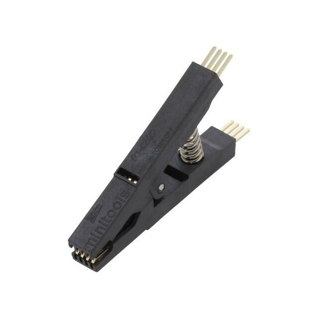 AXIOMET Test clip; black; gold-plated; SO8
