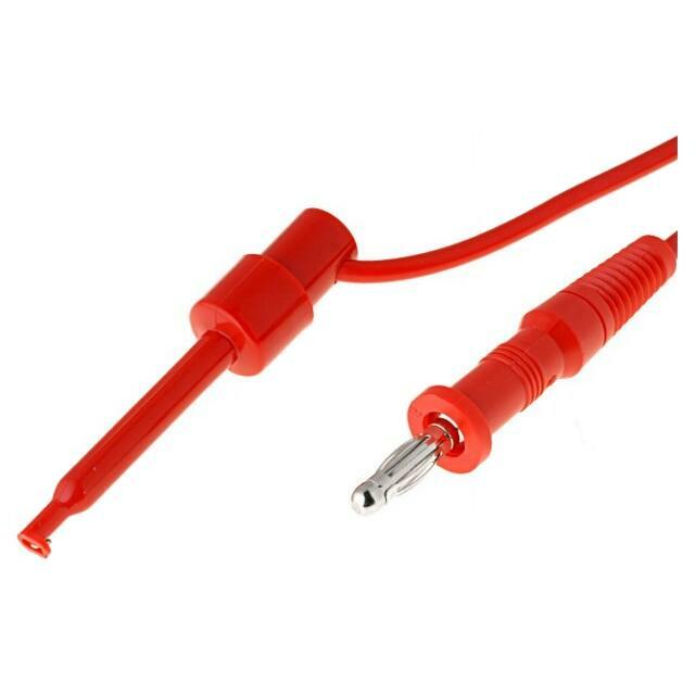 SCI Test lead: single; 60VDC; 10A