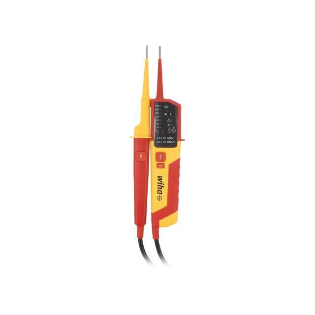 Tester: electrical; LED; 170÷1000VAC; VAC: 12÷1000V