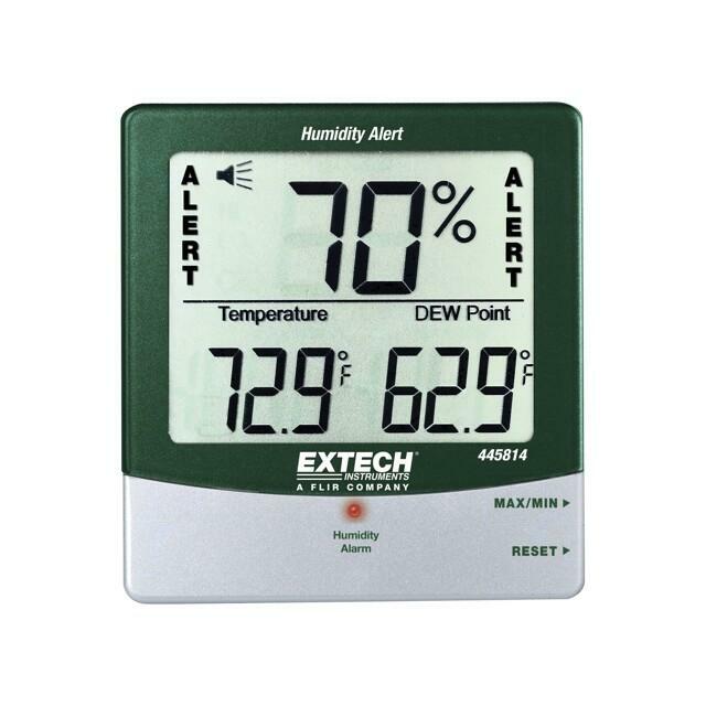 EXTECH Thermo-hygrometer; -10÷60°C; 10÷99%RH; Accur: ±1°C