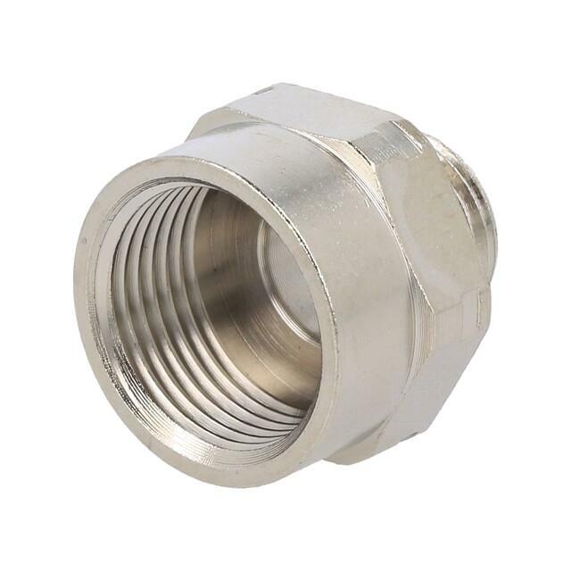 HELLERMANNTYTON Thread adapter; M20; PG9; brass