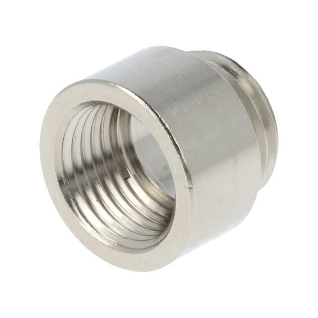 Thread adapter; PG16; M20; brass; Plating: