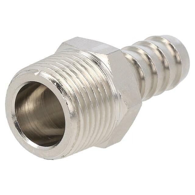 PNEUMAT Threaded fitting; connector pipe; nickel