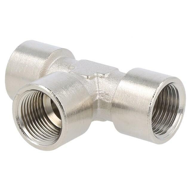 PNEUMAT Threaded fitting; threaded,T-tap splitter