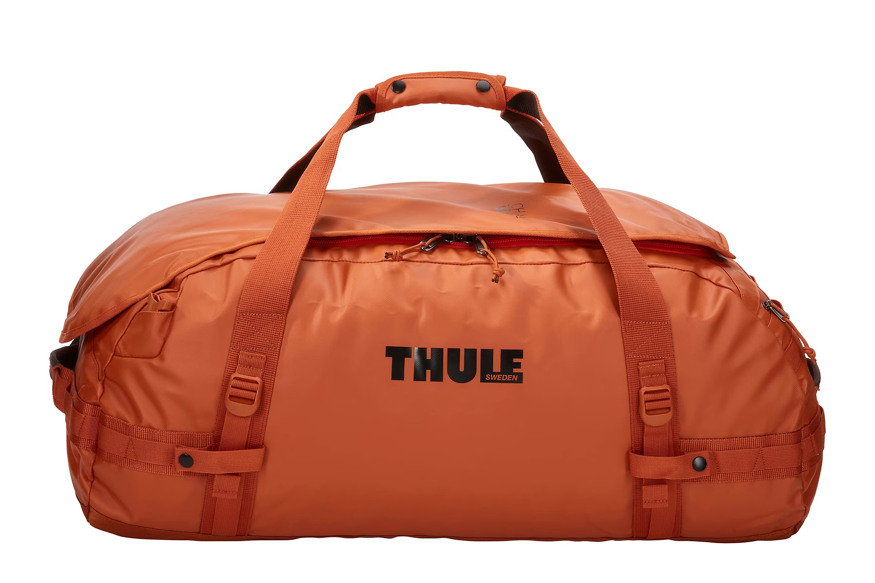 Thule Chasm 90L duffel bag autumnal