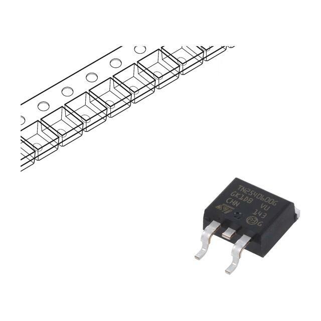 STMICROELECTRONICS Thyristor: standard; 600V; Ifmax: 25A