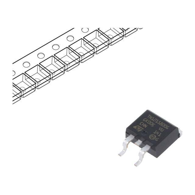 STMICROELECTRONICS Thyristor: standard; 800V; Ifmax: 12A