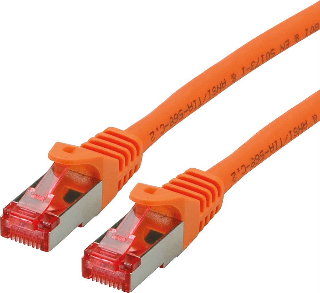 Tīkla kabelis S/FTP Cat.6, oranžs