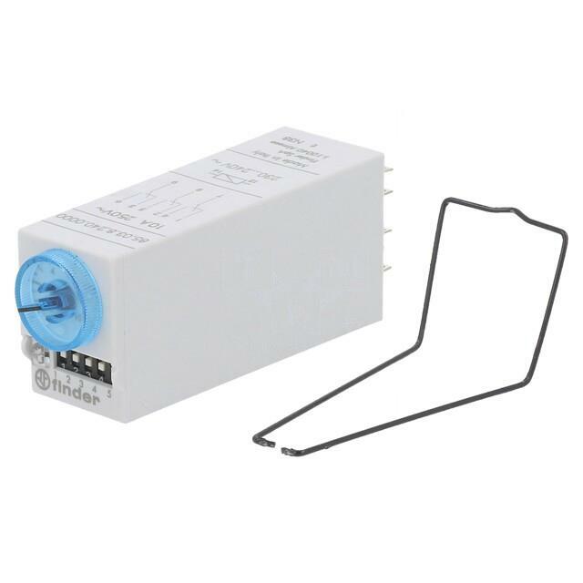 FINDER Timer; 0,05s÷100h; 3PDT; 250VAC/10A