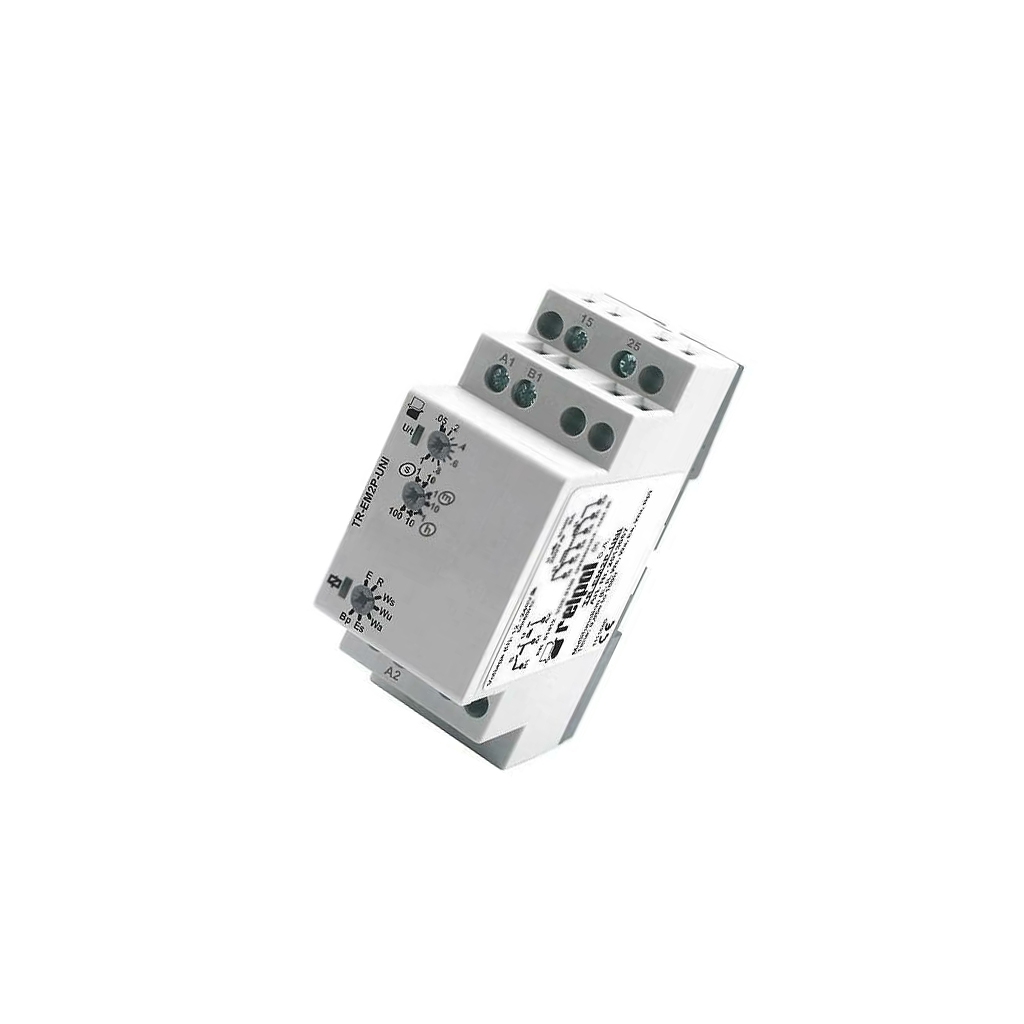 RELPOL Timer; 0,05s÷100h; DPDT; 250VAC/8A