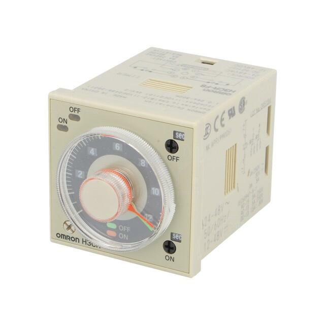 OMRON Timer; 0,05s÷30h; DPDT; 250VAC/5A