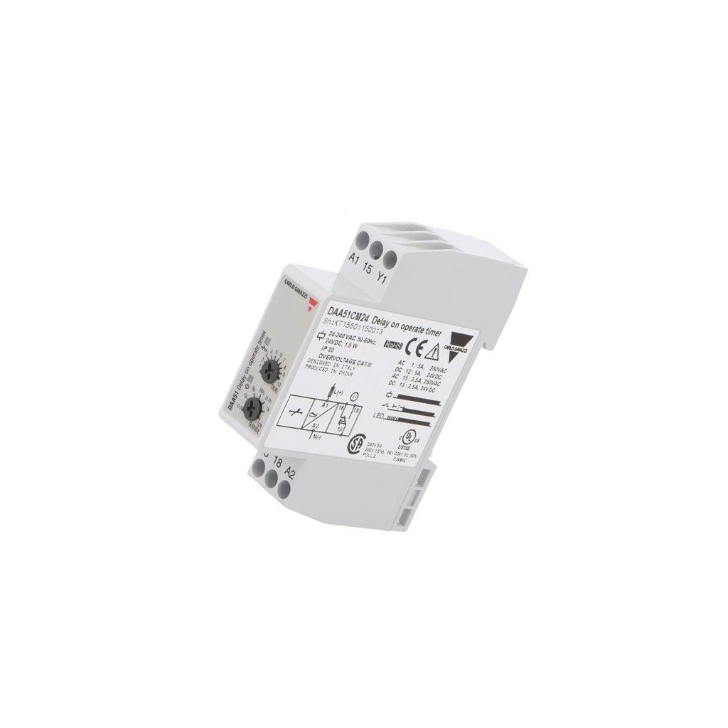 CARLO GAVAZZI Timer; 0,1s÷100h; SPDT