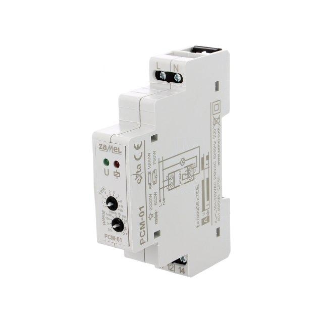 ZAMEL Timer; 0,1s÷10days; SPDT; 250VAC/16A