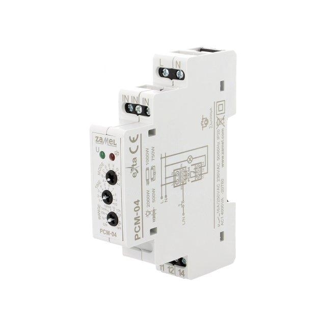 ZAMEL Timer; 0,1s÷10days; SPDT; 250VAC/16A