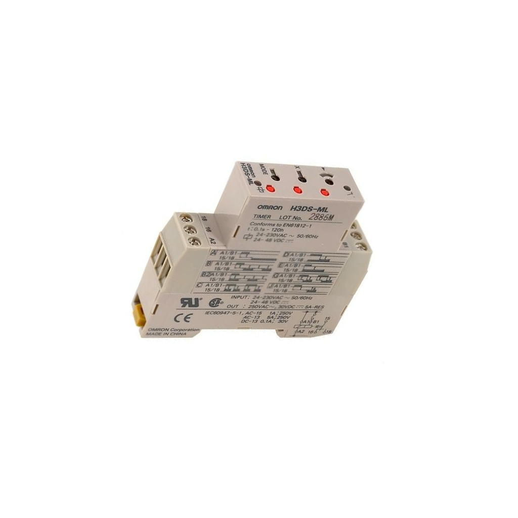 OMRON Timer; 0,1s÷120h; SPDT; 250VAC/5A