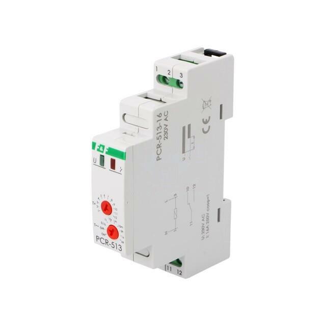 F&F Timer; 0,1s÷24days; SPDT; 16A