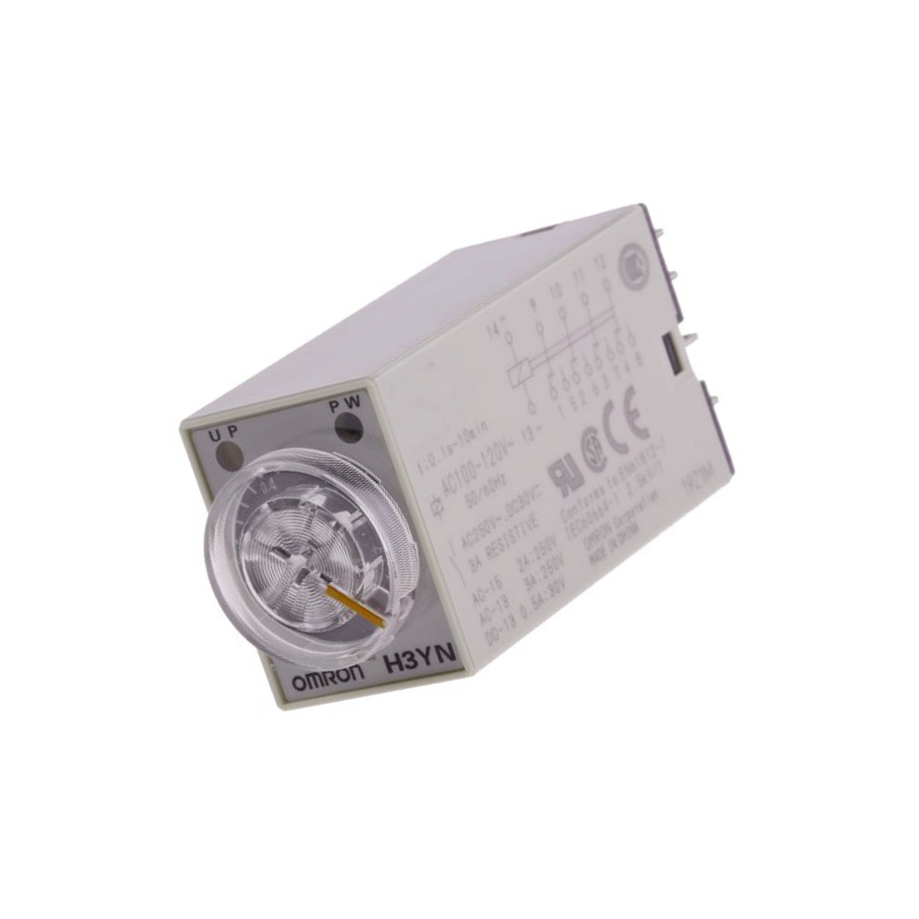 OMRON Timer; 0,1s÷10min; DPDT; 250VAC/5A