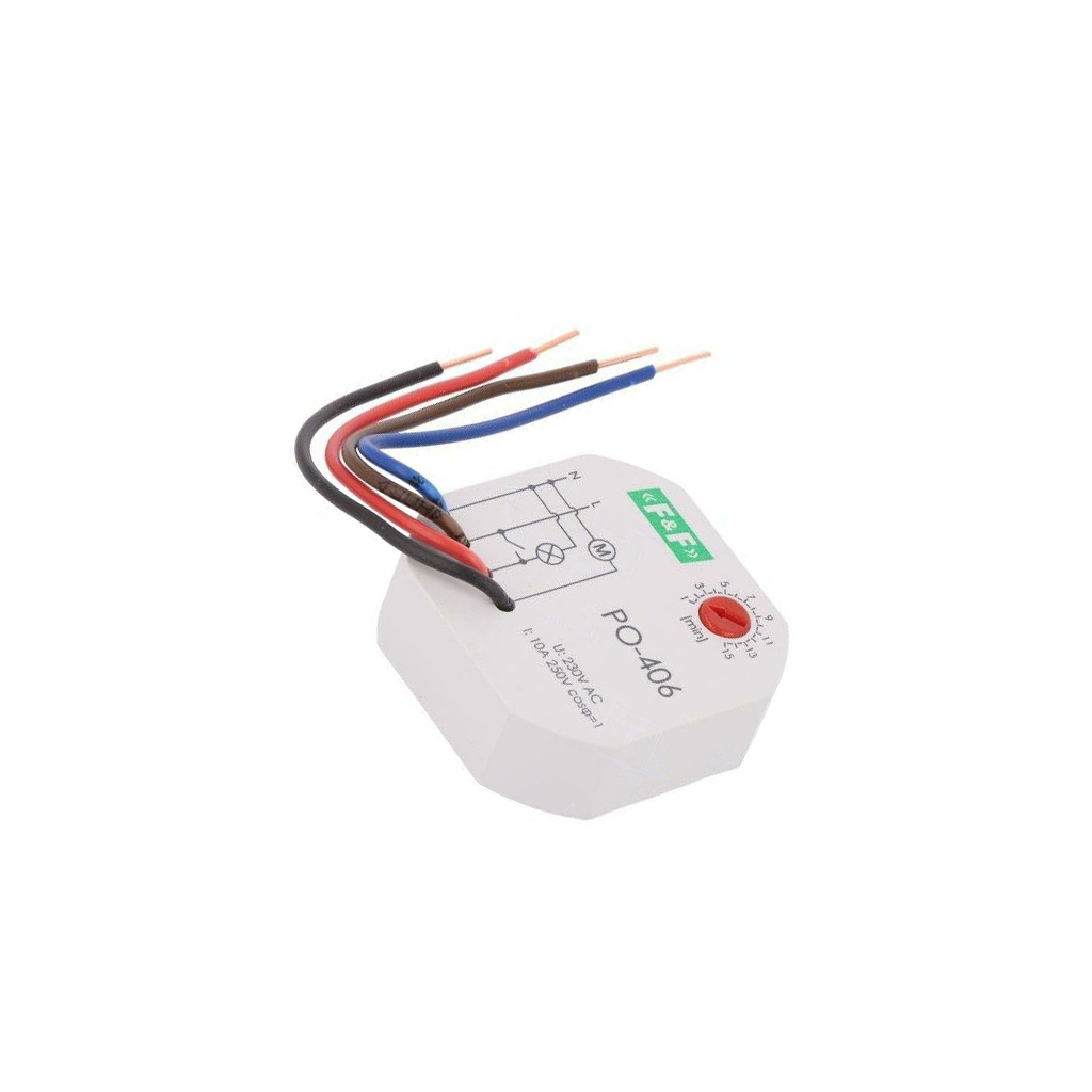 F&F Timer; 1÷15min; NO; 10A; 230VAC