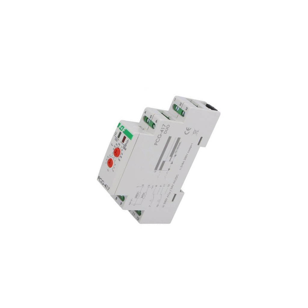 F&F Timer; 1s÷1000s; DPDT; 8A; 24/230VAC