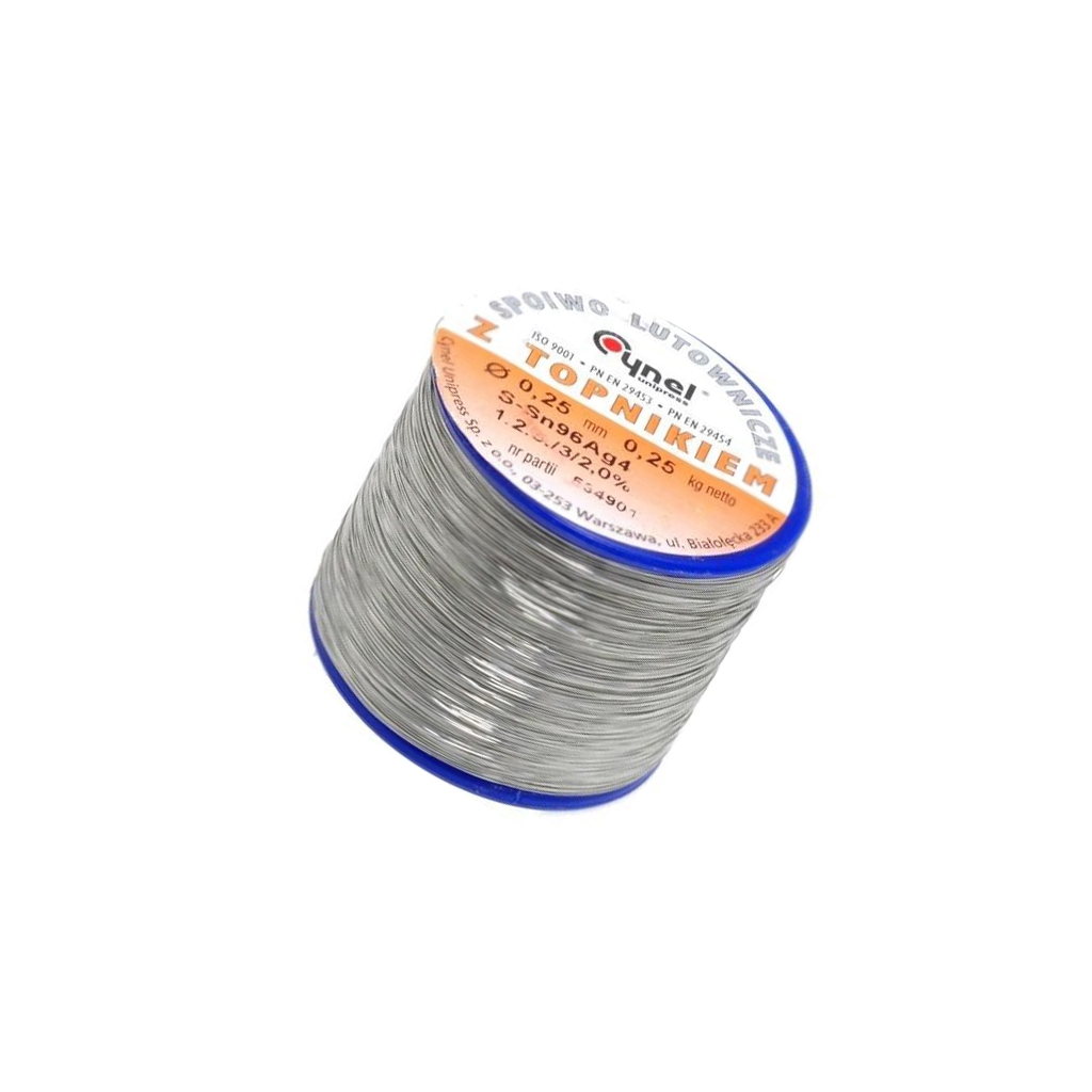 CYNEL Tin; lead free; Sn96,3Ag3