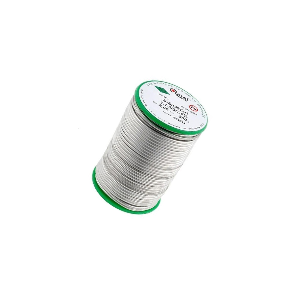 CYNEL Tin; lead free; Sn99,3Cu0
