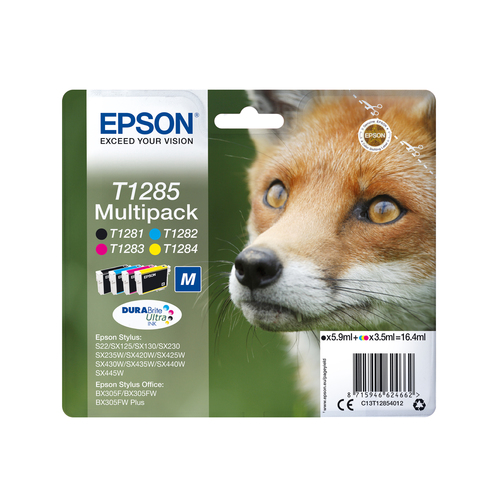 Epson Fox T1285 tintes kārtridžs 1
