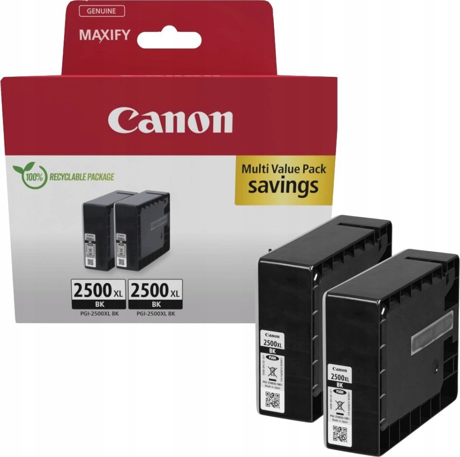 Tintes kārtridžs Canon CANON PGI-2500XL BK