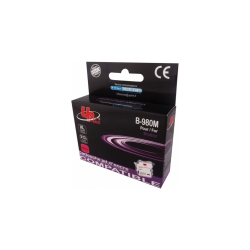 Tintes kārtridžs UPrint Brother LC980/1100MA Magenta