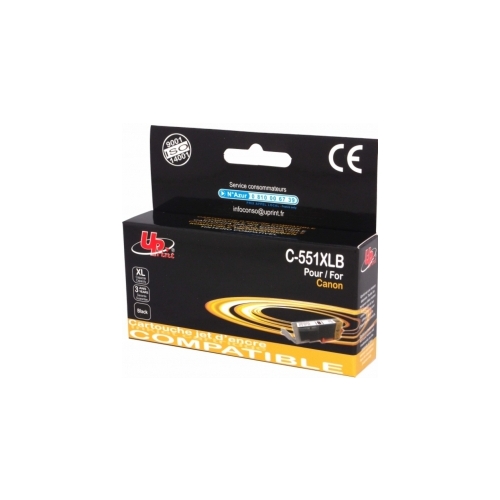 Tintes kārtridžs UPrint Canon CLI-551XLBK Black