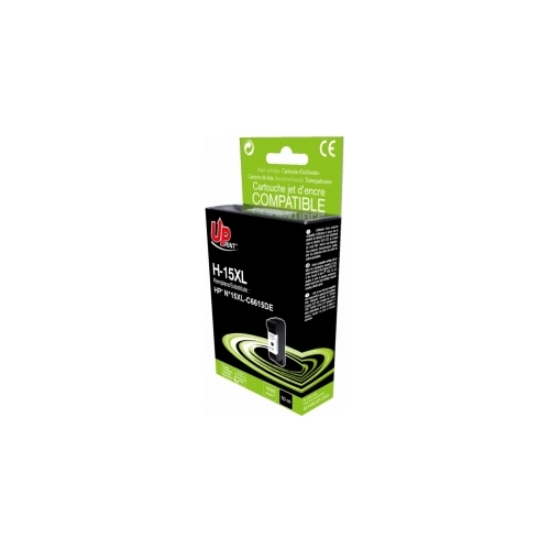 Tintes kārtridžs UPrint HP 15 Black