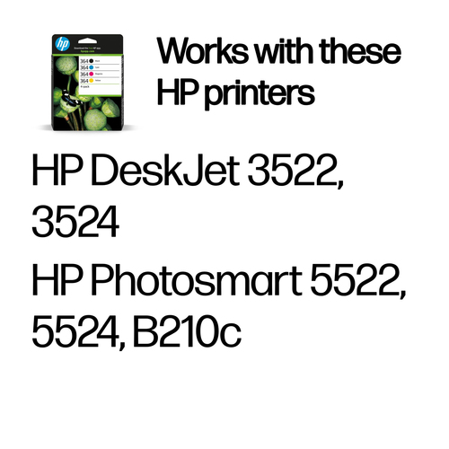 HP INC. HP 364 CMYK Ink