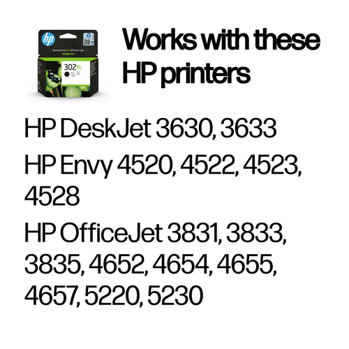 HEWLETT PACKARD Tintes kasetne HP 302