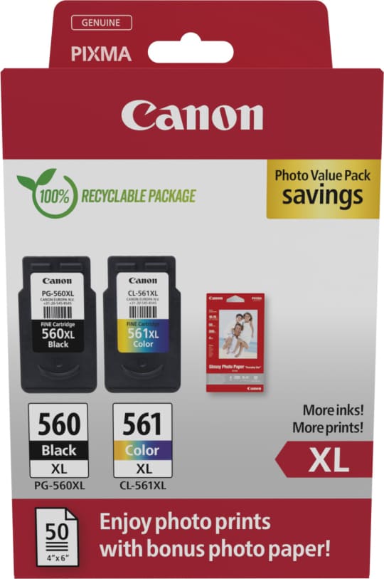 CANON CRG PG-560XL/CL-561XL Ink Crtg |
