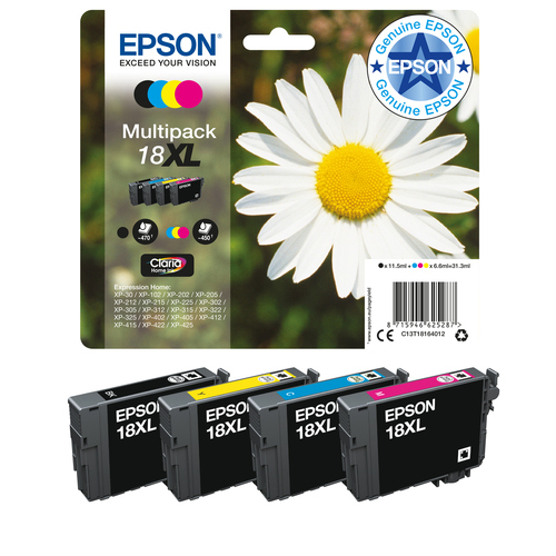 Tintes komplekts Epson T1806 CMYK (C13T18064012)
